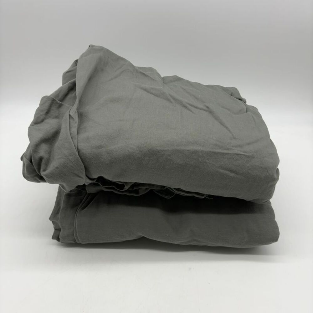 unknown brand Solid Sateen 4pc Sheet Set